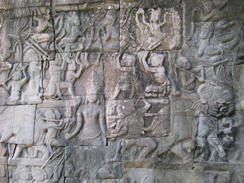 Cambodia Sculpture at Angkor
