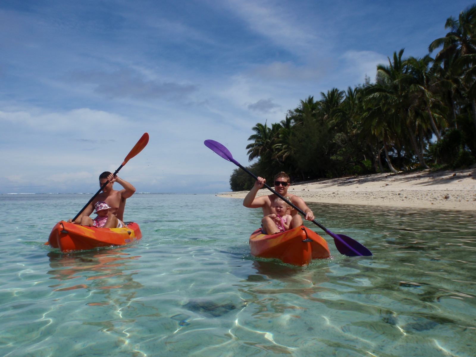 Kayaks on water Cook Islands Rarotonga - Long Stay Vacations cook-islands-rarotonga-long-stay