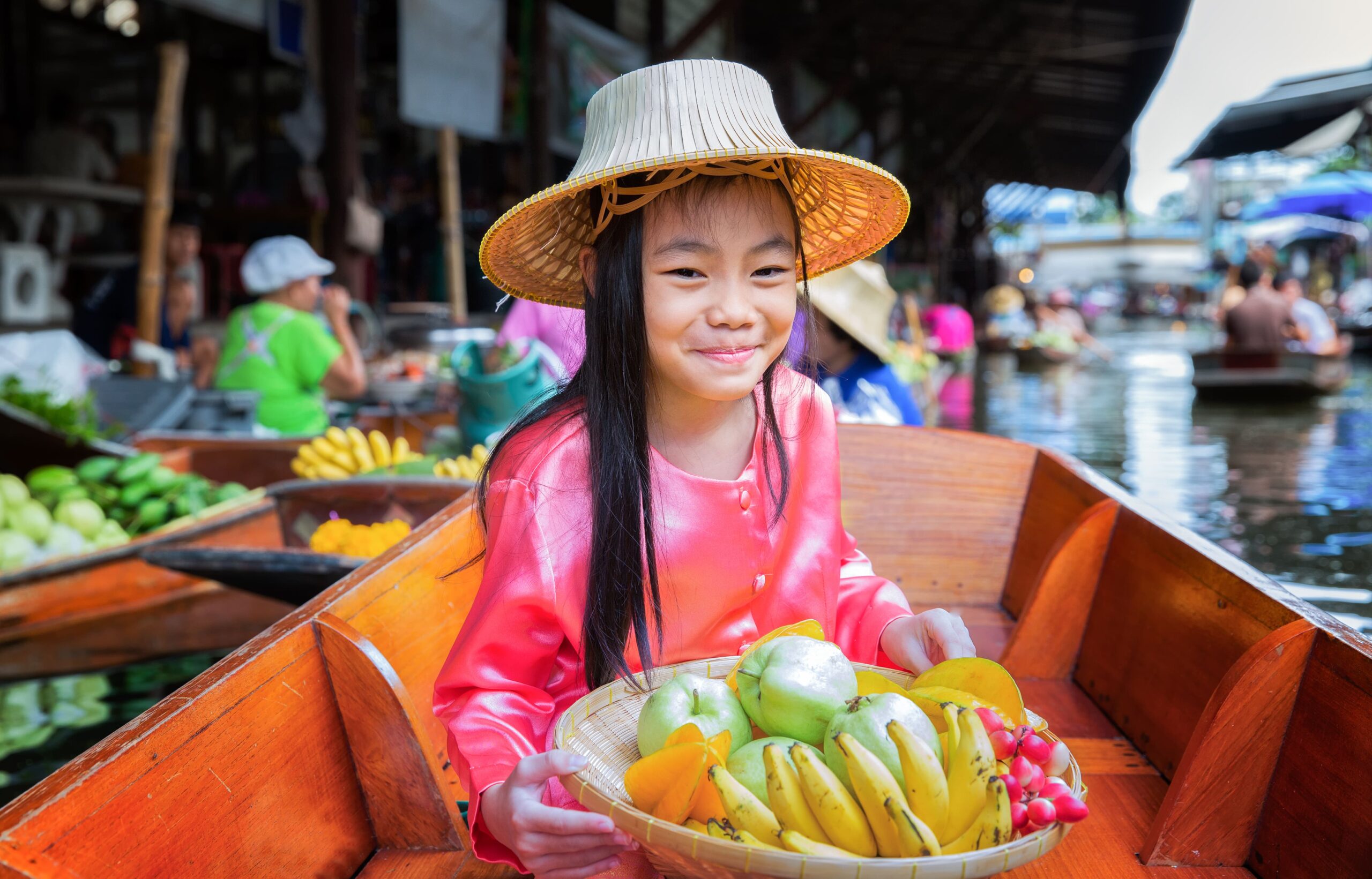 Vibrant Festive markets in Thailand