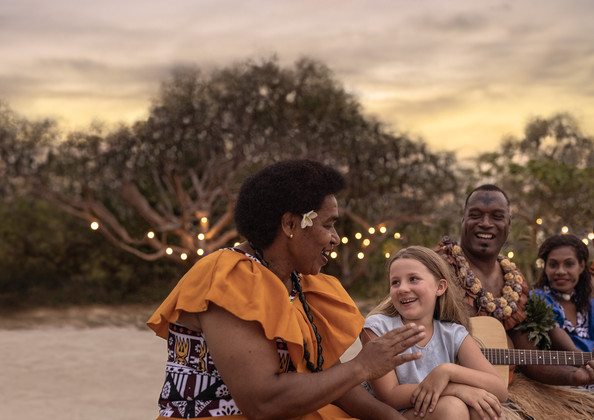 Singing on the Beach, Mamanuca Islands, Fiji