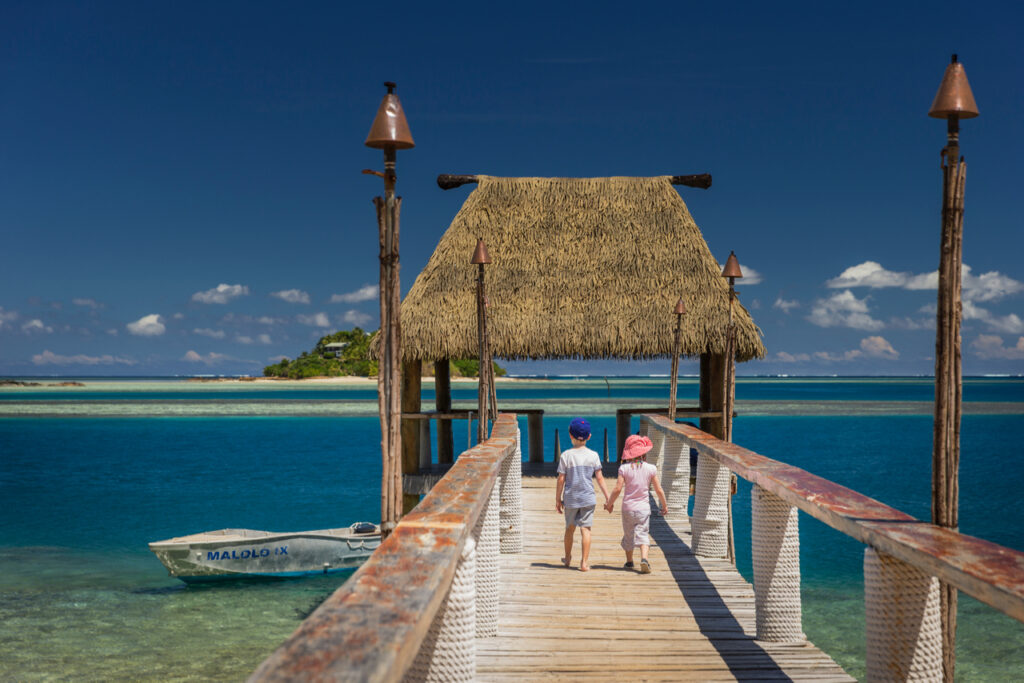 fiji malolo island kids - From Toddlers to Teens: Why Fiji Works for Every Family Vacation Kids on Malolo Island Jetty, Fiji