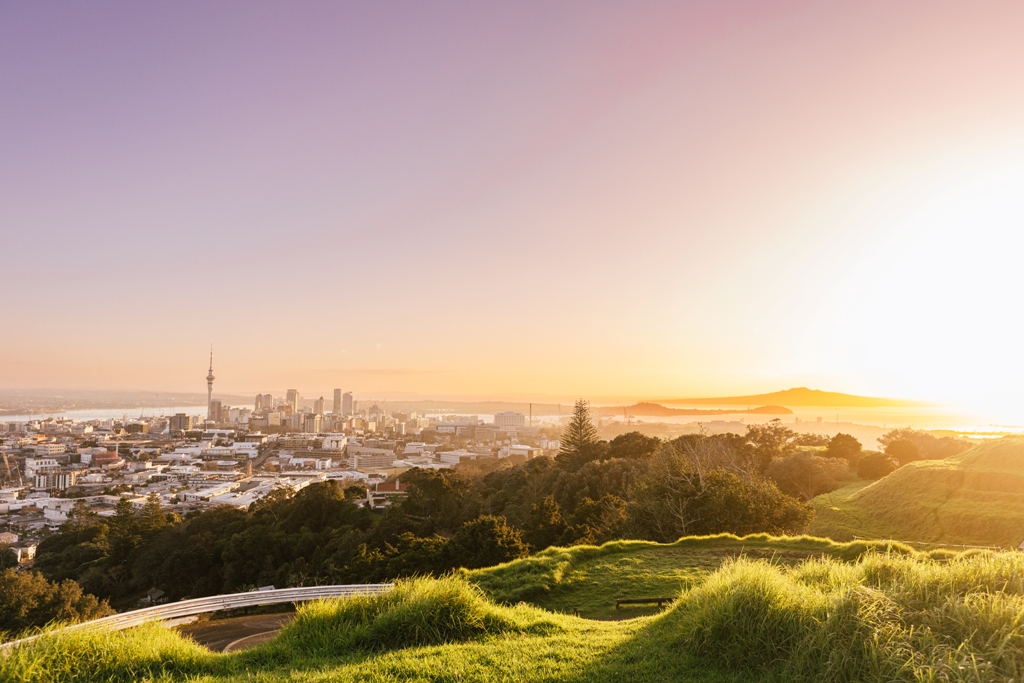new-zealand-auckland-City from Mount Eden TA