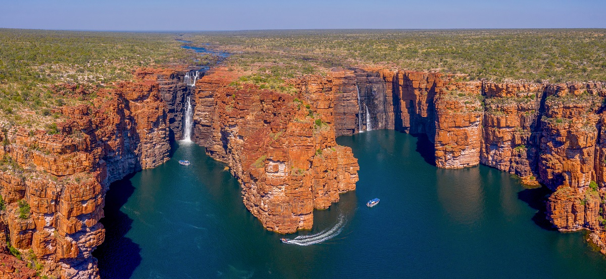 australia-cruise-kimberley-Coral -Expeditions-King -George-Falls