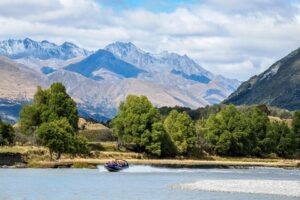 new-zealand-south-island-glenorchy-dart-river-jet TNZ 234191-Credit Alistair Guthrey