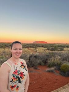 Cathleen in Outback Australia