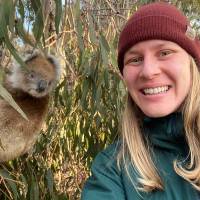 Emily with a Koala in Kangaroo Island Australia - How to Book
