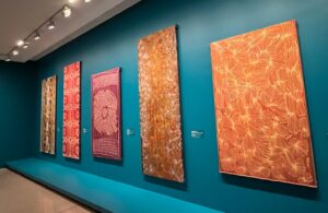 Aboriginal Art at Canberra's National Art Museum, Australia