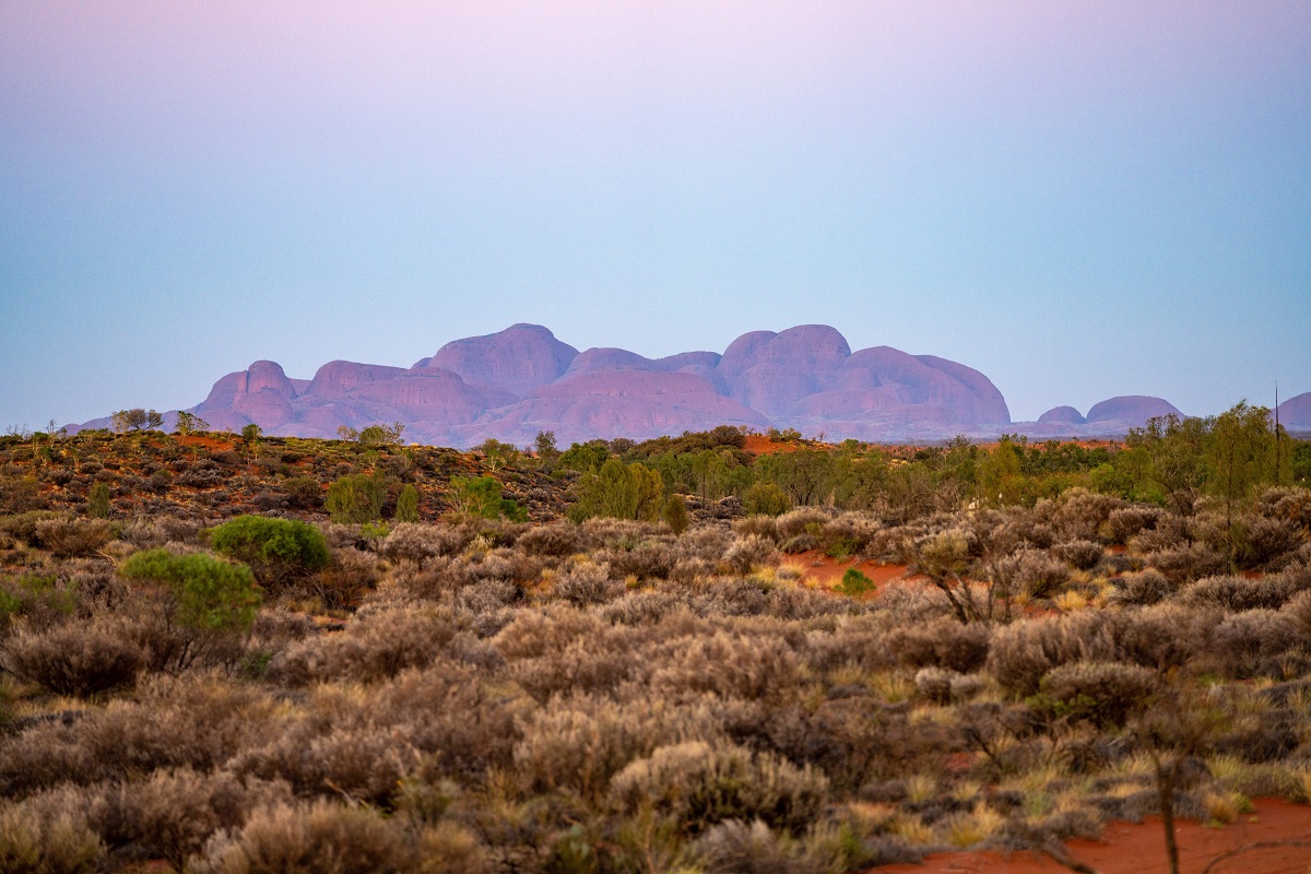 Sunrise at Kata Tjuta, Australia