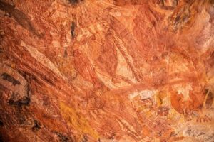 Ancient Rock Art in Arhemland, Australia