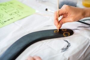Art Workshop, West MacDonald Ranges, Australia