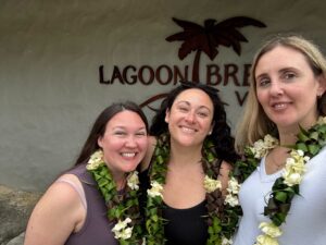 cook islands rarotonga lagoon breeze sarah cathleen tanya DUT team - From Calgary to the Cook Islands: A Perfect 7-Night Escape